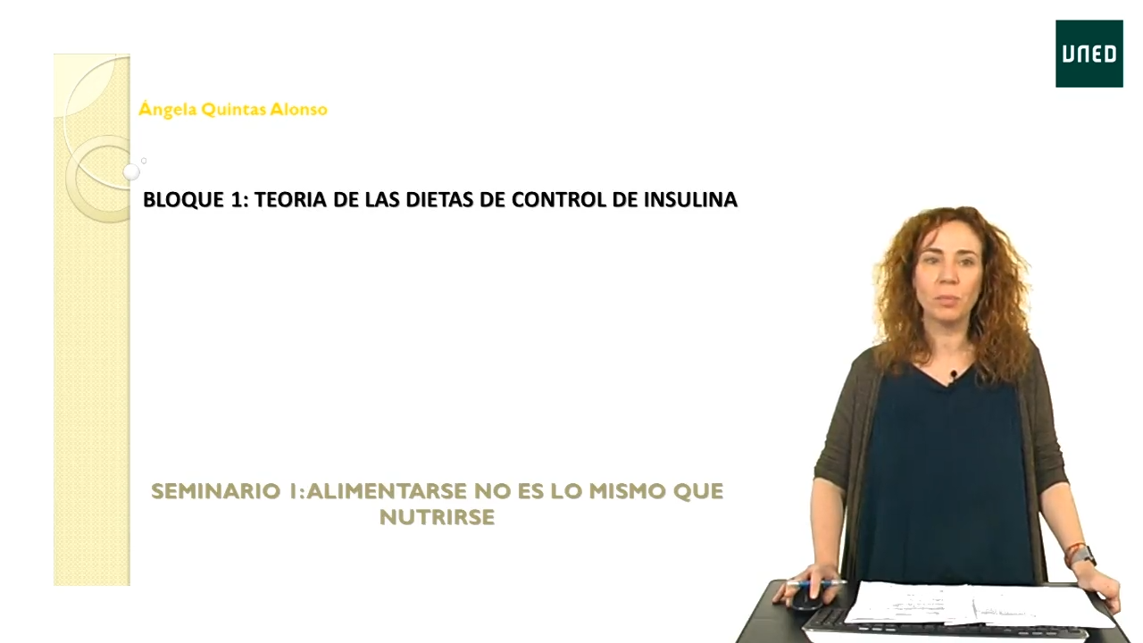Seminario 1: Alimentarse no es lo mismo que nutrirse