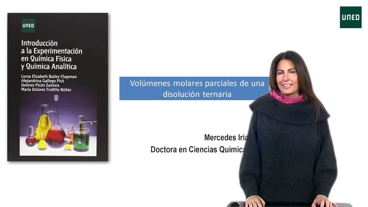 Q.F. - Experimento 5. Volúmenes molares parciales de una disolución ternaria
