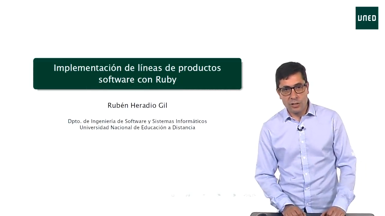 Implementación de líneas de producto software con Ruby. Parte 1: Concepto de línea de productos generativa