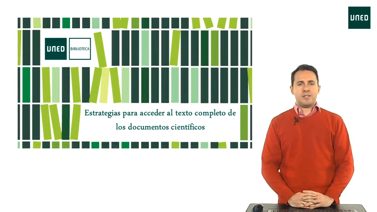 Estrategias para acceder al texto completo de los documentos científicos