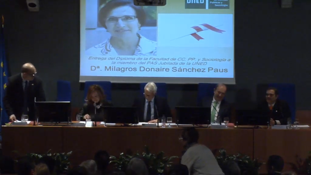 Palabras del Sr. Rector