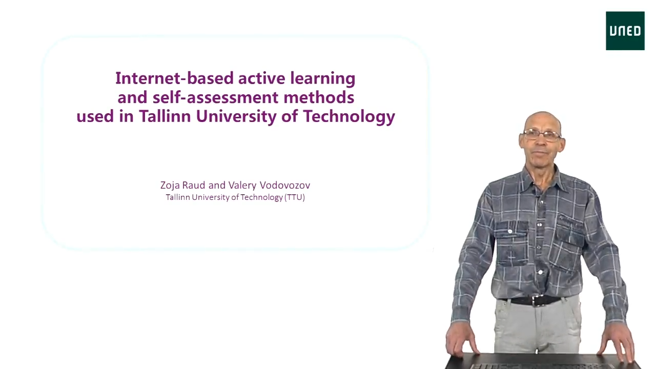 Internet-based active learning and self-assessment methods used in TTU 
