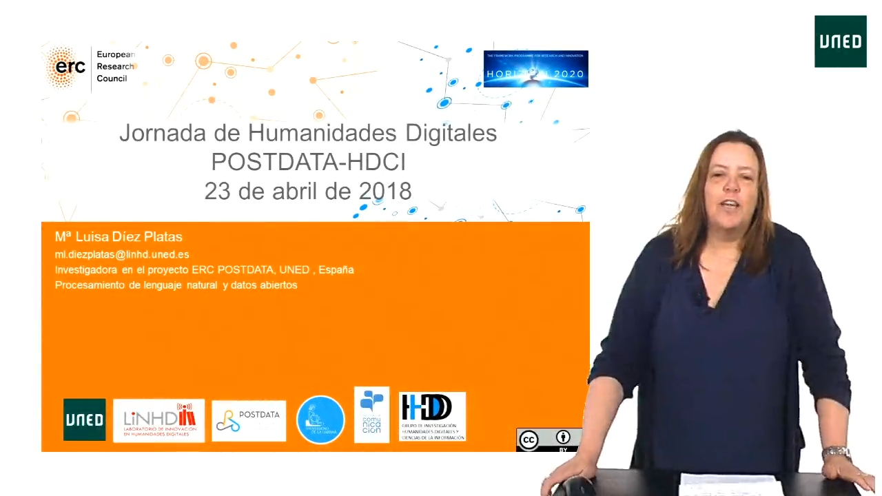 Humanidades Digitales: historias individuales. María Luisa Diez Platas