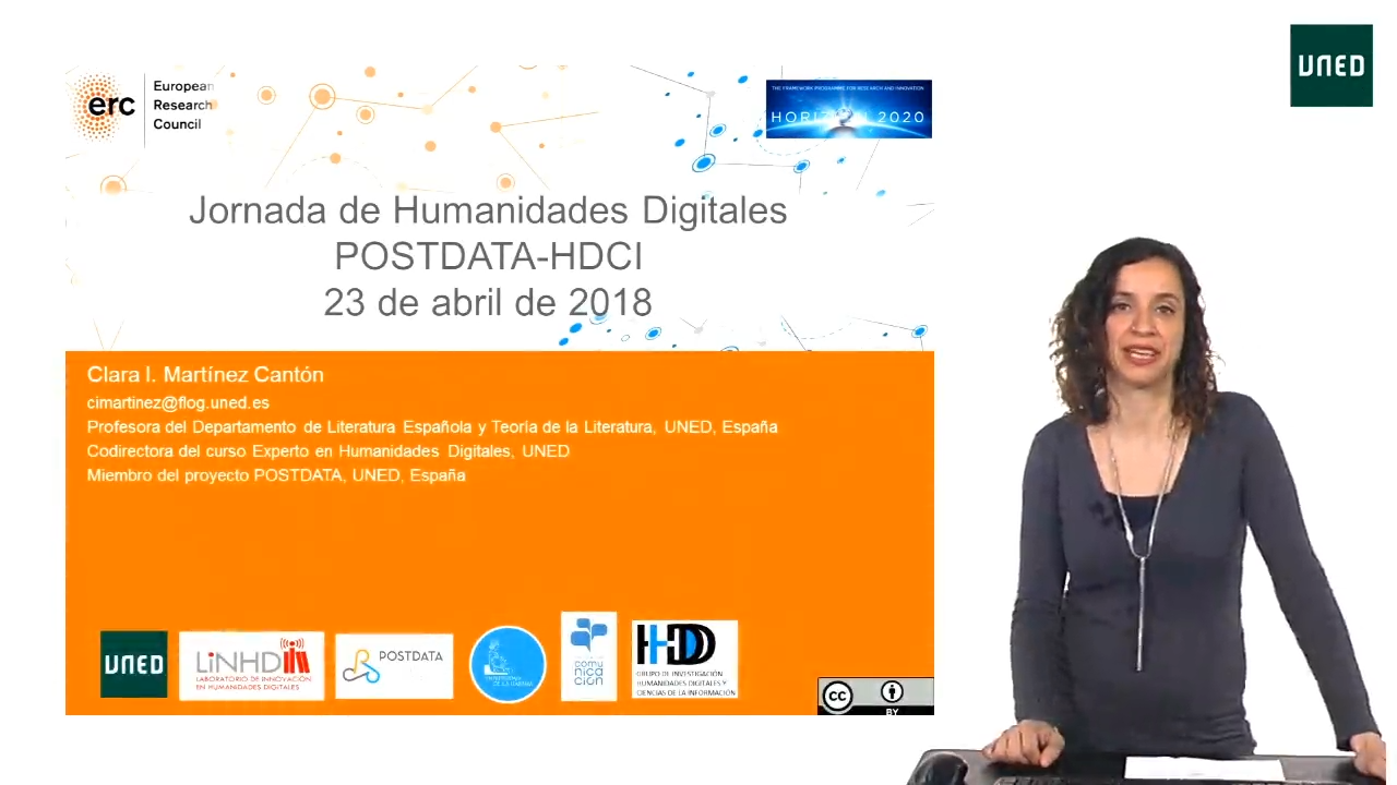 Humanidades Digitales: historias individuales. Clara Isabel Martínez Cantón
