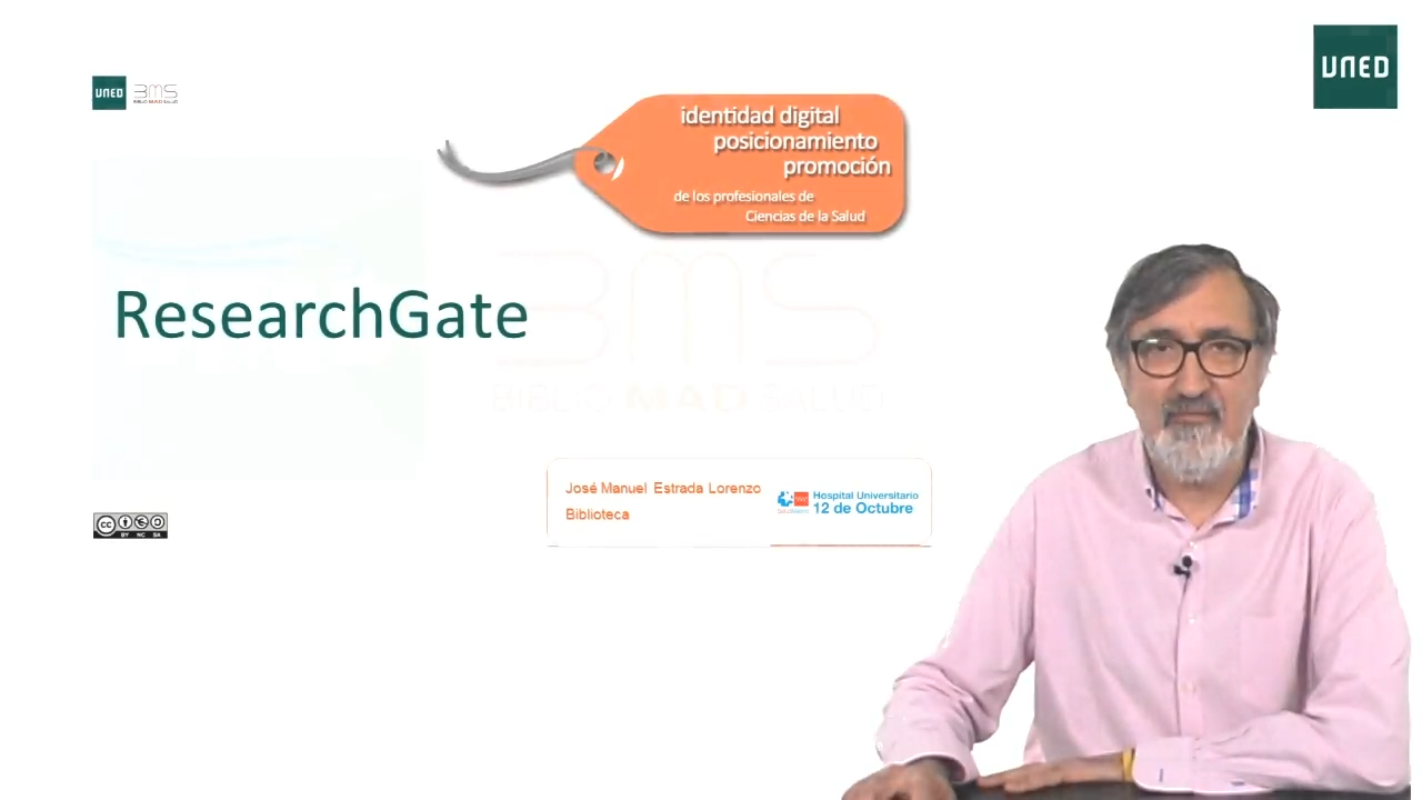 Posicionamiento del investigador en Internet: ResearchGate         
