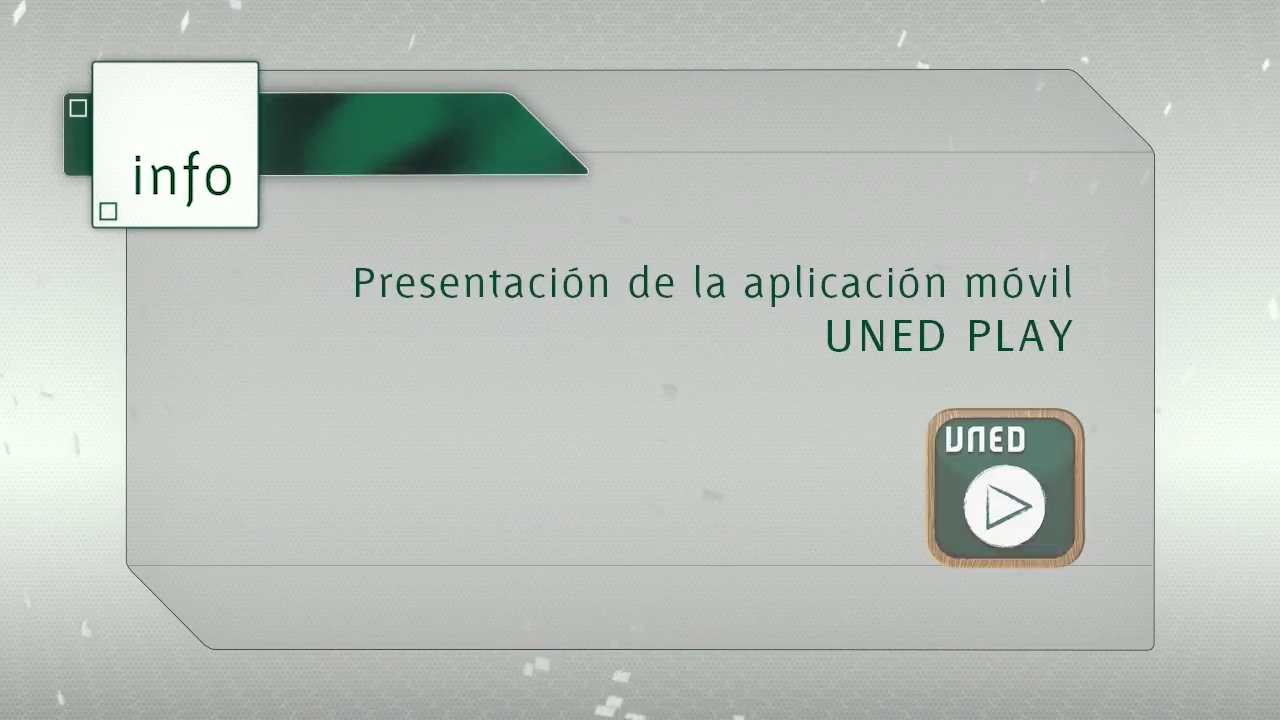 Presentación de la aplicación móvil UNED PLAY
