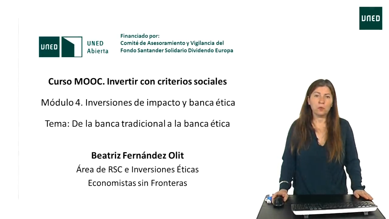 4.3. De la banca convencional a la banca ética