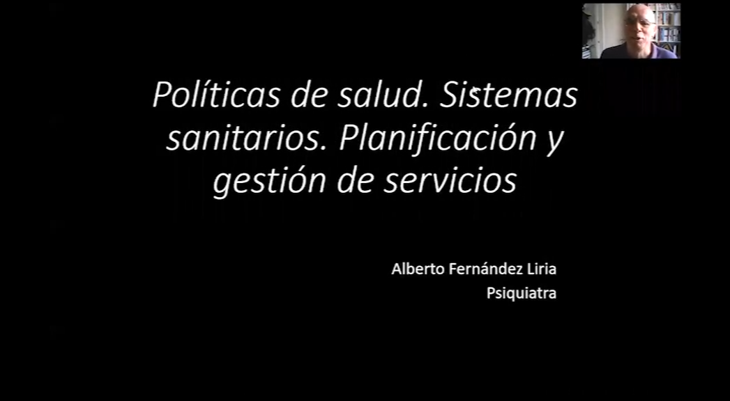Políticas de salud. Sistemas sanitarios.  Planificación y gestión de servicios