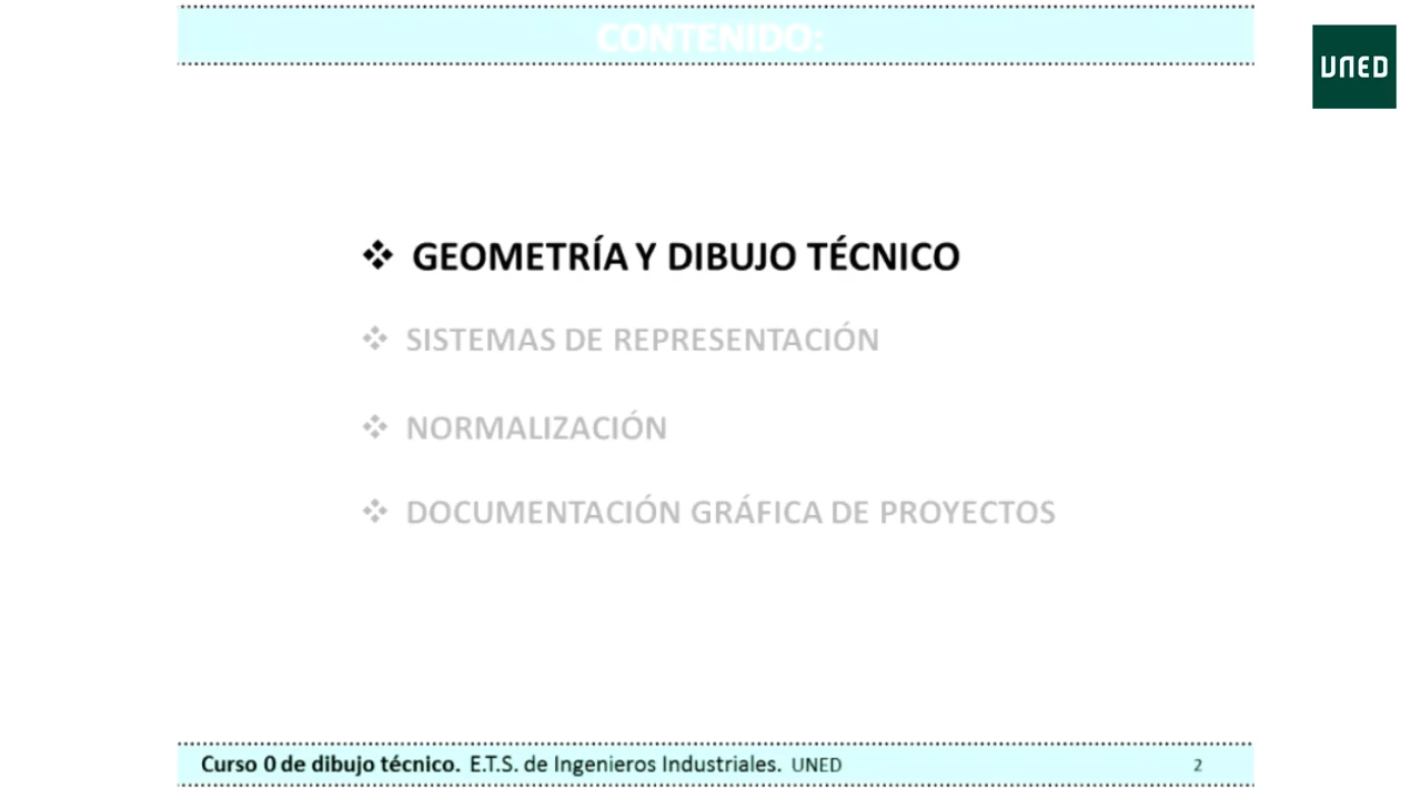 Geometría y dibujo técnico
