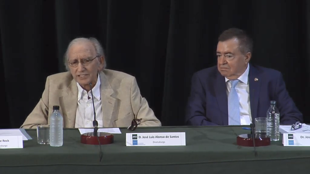 Palabras de José Luis Alonso de Santos