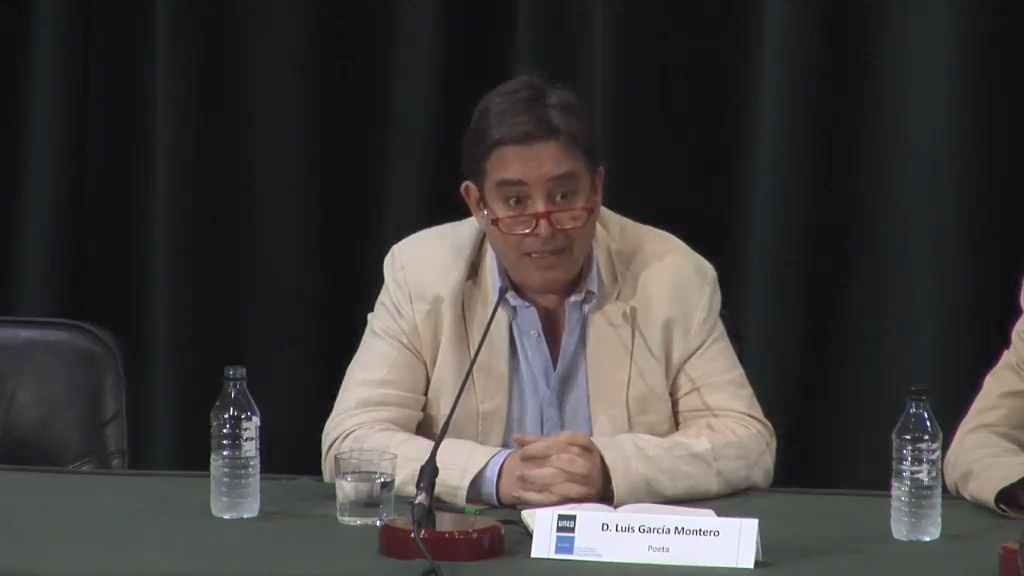 Palabras de Luis García Montero 