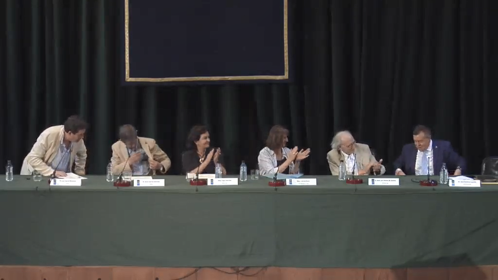 Palabras de la coordinadora, Isabelle Reck y agradecimientos de José Romera