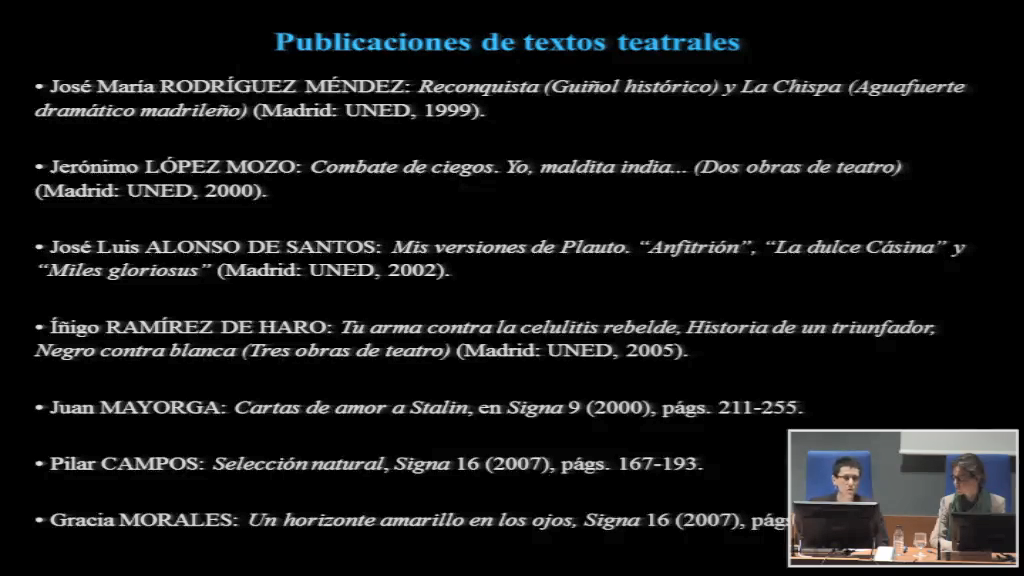 El profesor José Romera Castillo, el Centro de Investigación de Semiótica Literaria, Teatral y Nuevas Tecnologías y los Seminarios Internacionales