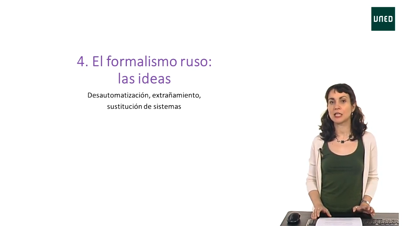Sesión 6: El formalismo ruso