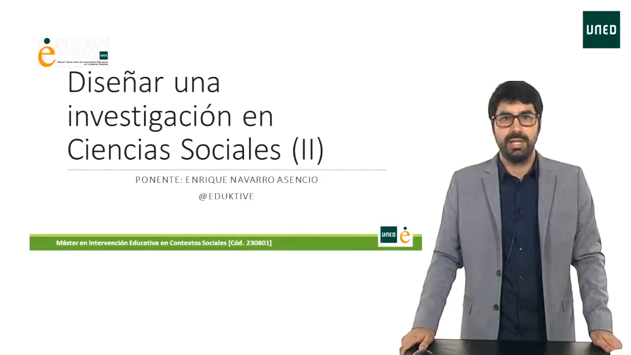 Diseños de investigación cuantitativa para TFM Parte II