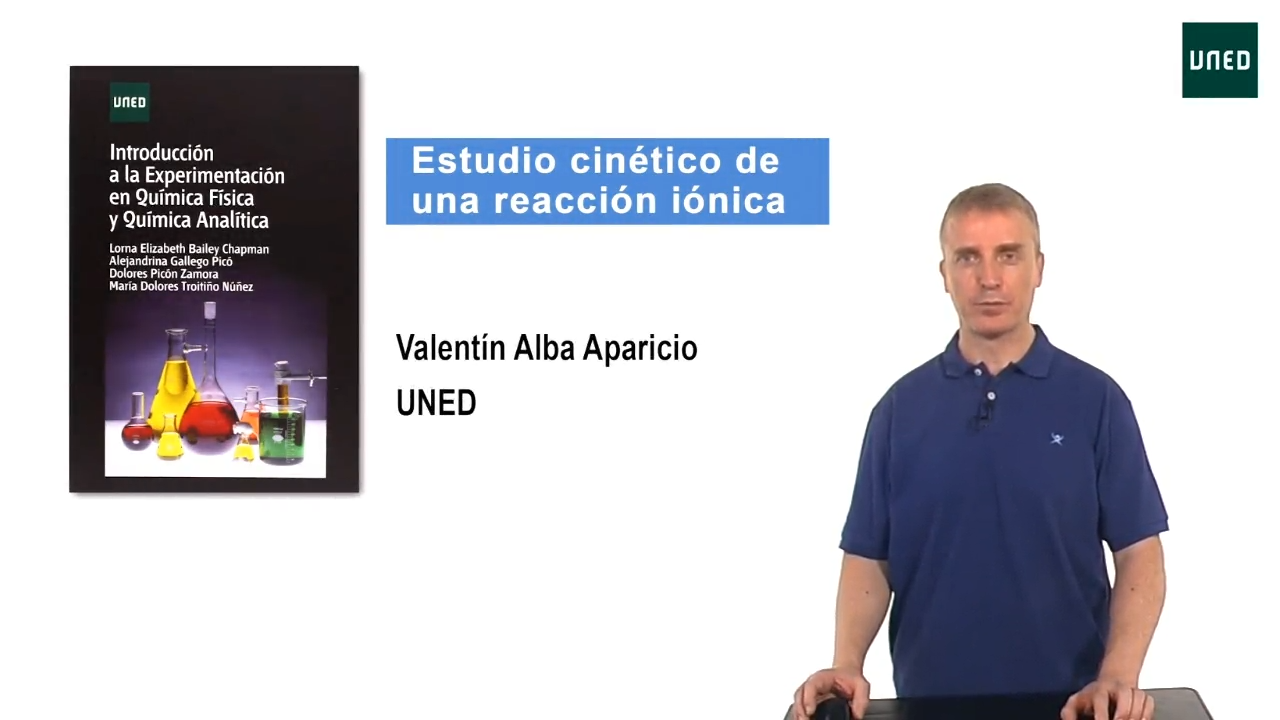 Q.F. - Experimento 3.  Estudio cinético de una reacción iónica                             