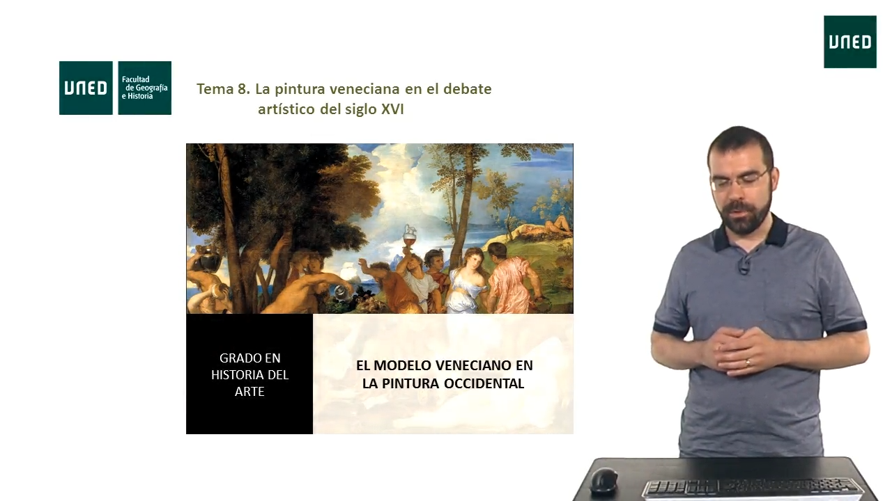 Presentación del tema 8 de la asignatura el modelo veneciano en la pintura occidental