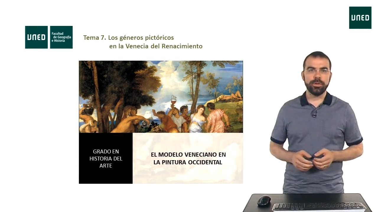 Presentación del tema 7 de la asignatura el modelo veneciano en la pintura occidental