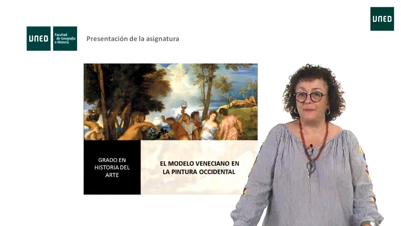 Presentación de la asignatura el modelo veneciano en la pintura occidental