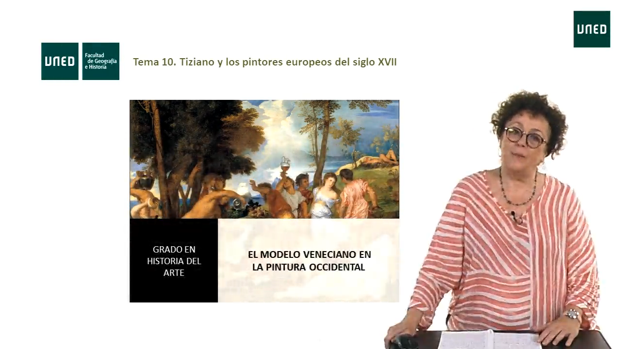 Presentación del tema 10 de la asignatura el modelo veneciano en la pintura occidental