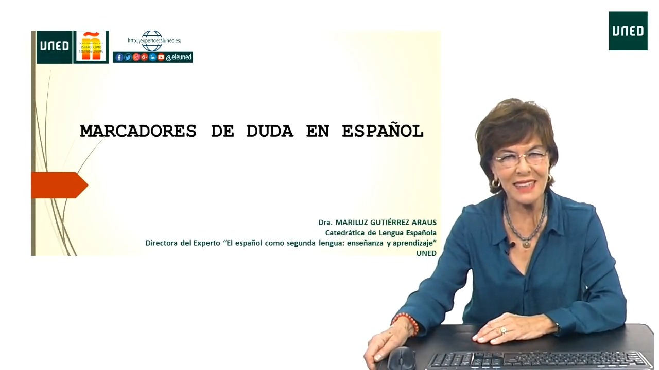 Marcadores de duda en español