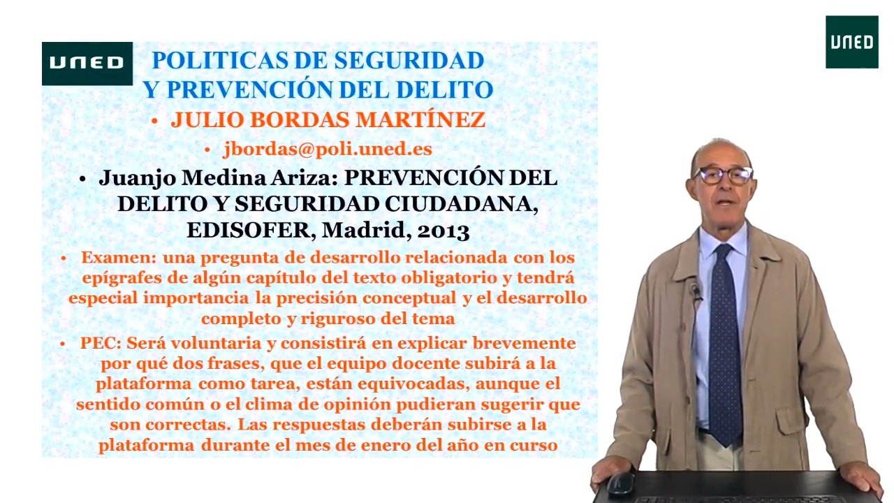 La delincuencia en España y su prevención