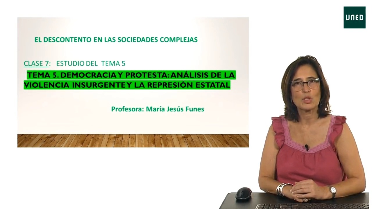 TEMA 5. Democracia y protesta: un análisis de la violencia insurgente y la represión estatal