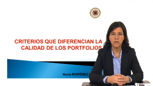 8. Criterios que diferencian la calidad de los portfolios