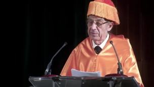 Salvador Giner. Doctor Honoris Causa por la UNED   