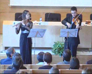 Concierto de flauta y violín