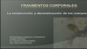 Fragmentos corporales: la construcción y deconstrucción de los cuerpos