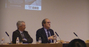 Palabras de despedida: autoridades académicas