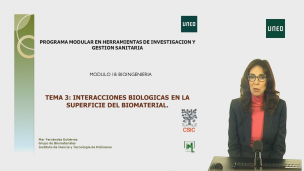 Tema 4 ( Módulo 18 ) - Biomaterial como agente implicado en la infección
