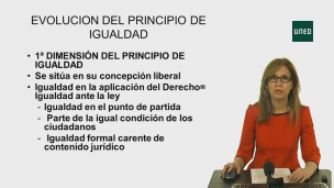 La evolución de la igualdad 