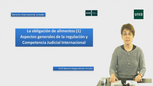 La obligación de alimentos: cuestiones de competencia judicial