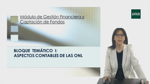 Bloque temático 1: Aspectos contables de las ONL    