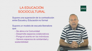 La educación sociocultural en contextos escolares