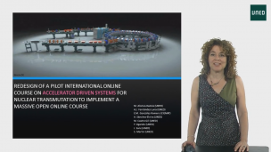 Redesign of a Pilot International Online Course on Accelerator Driven Systems for Nuclear Transmutation to implement a Massive Open Online Course          