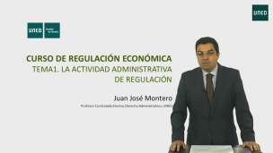 Capítulo 1. La actividad administrativa de regulación                  