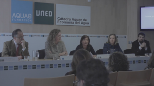 Clausura de la VI Jornada de la Cátedra Aquae de Economía del Agua