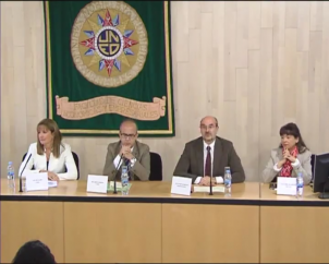 Acto de apertura del V Seminario de Investigación  de Estudios Filológicos