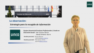 La observación como estrategia de recogida de información