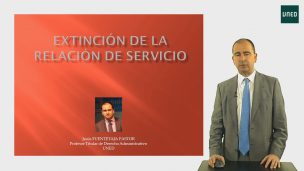 Extinción de la relación de servicio