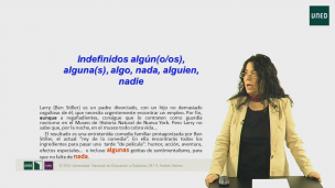 Gramática: Indefinidos algún(o/os), alguna(s), algo, nada, alguien, nadie