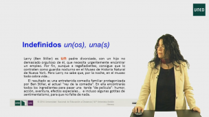 Gramática: Indefinidos un,  unos, una, unas     