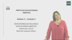 Unidade 3 - Video 6  Repositórios de Recursos Educacionais Abertos
