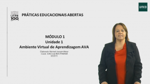 Módulo 1 - Video 3  Ambiente Virtual de Aprendizagem - AVA