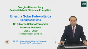 Energía Solar Fotovoltaica: El Autoconsumo                             