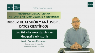Los SIG y la investigación en Geografía, Historia e Historia del Arte.                                   
