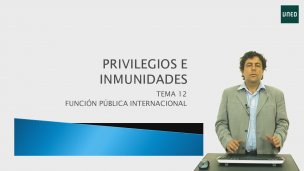 Privilegios e inmunidades de los funcionarios internacionales